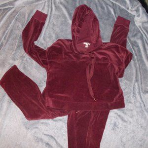 Velvet Matching Track Suit